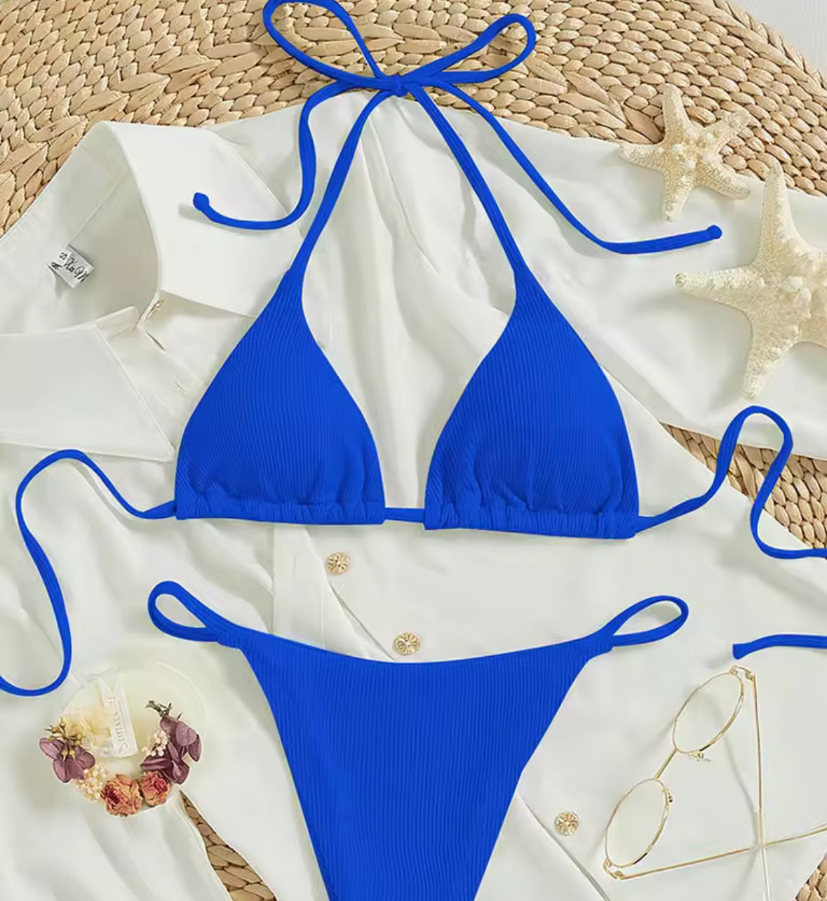 Classic Bikini Set ~ Royal Blue