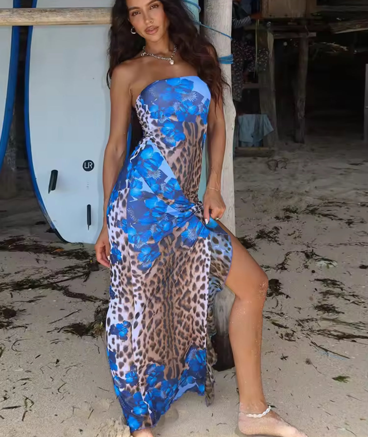 Spot On Style Leopard Midi Dress