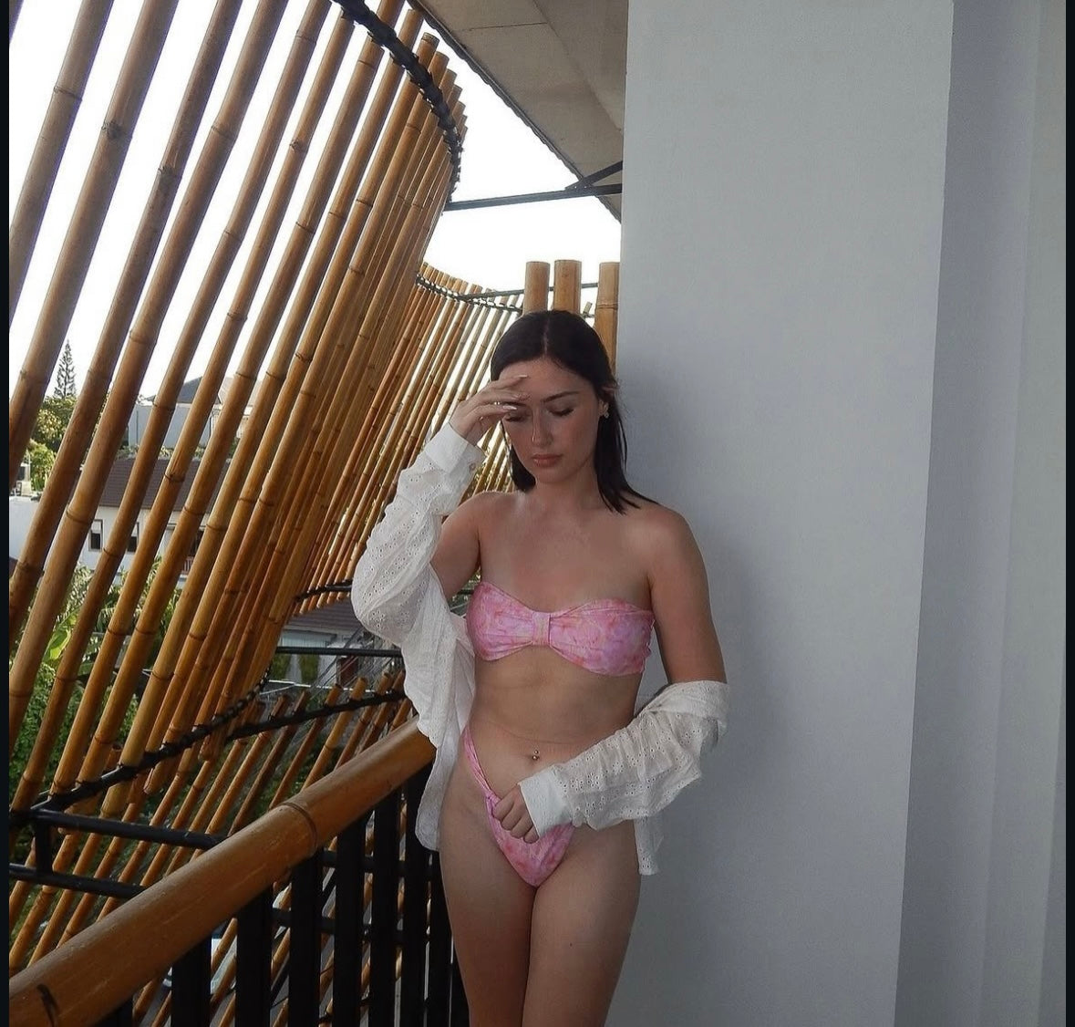 Strapless Bandeau Bikini Set