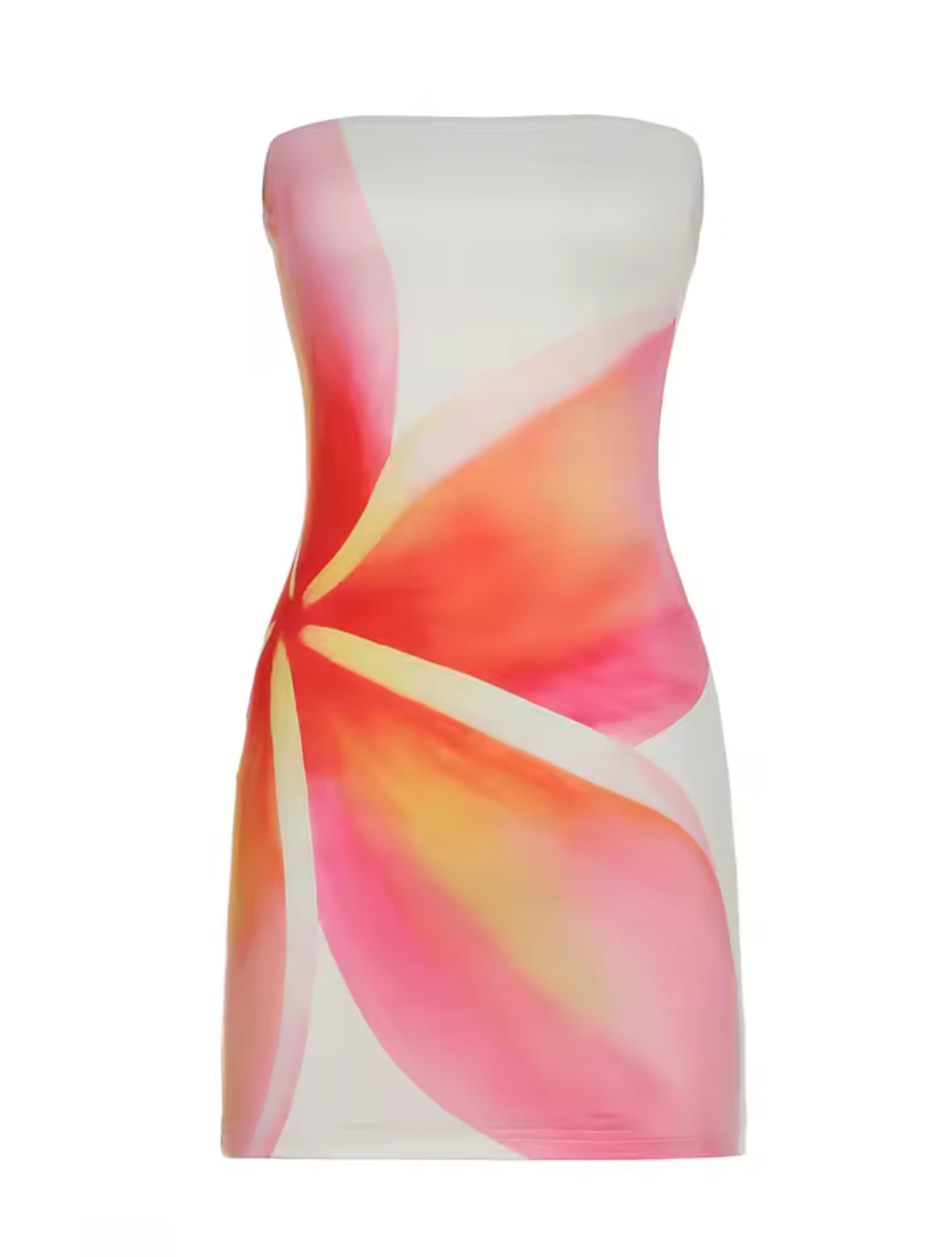 Stylish Short Strapless Mini Dress