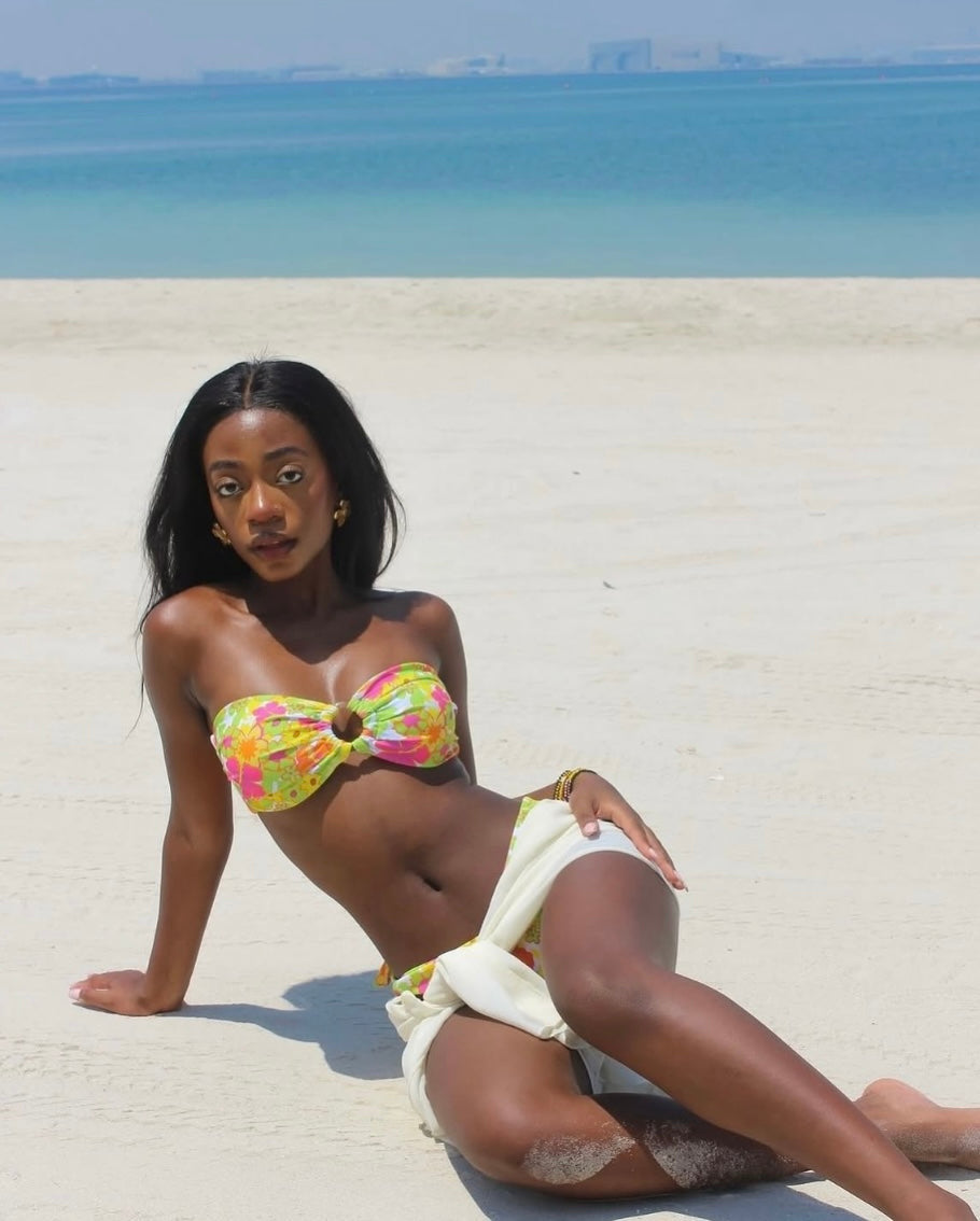 Strapless Bandeau Bikini Set