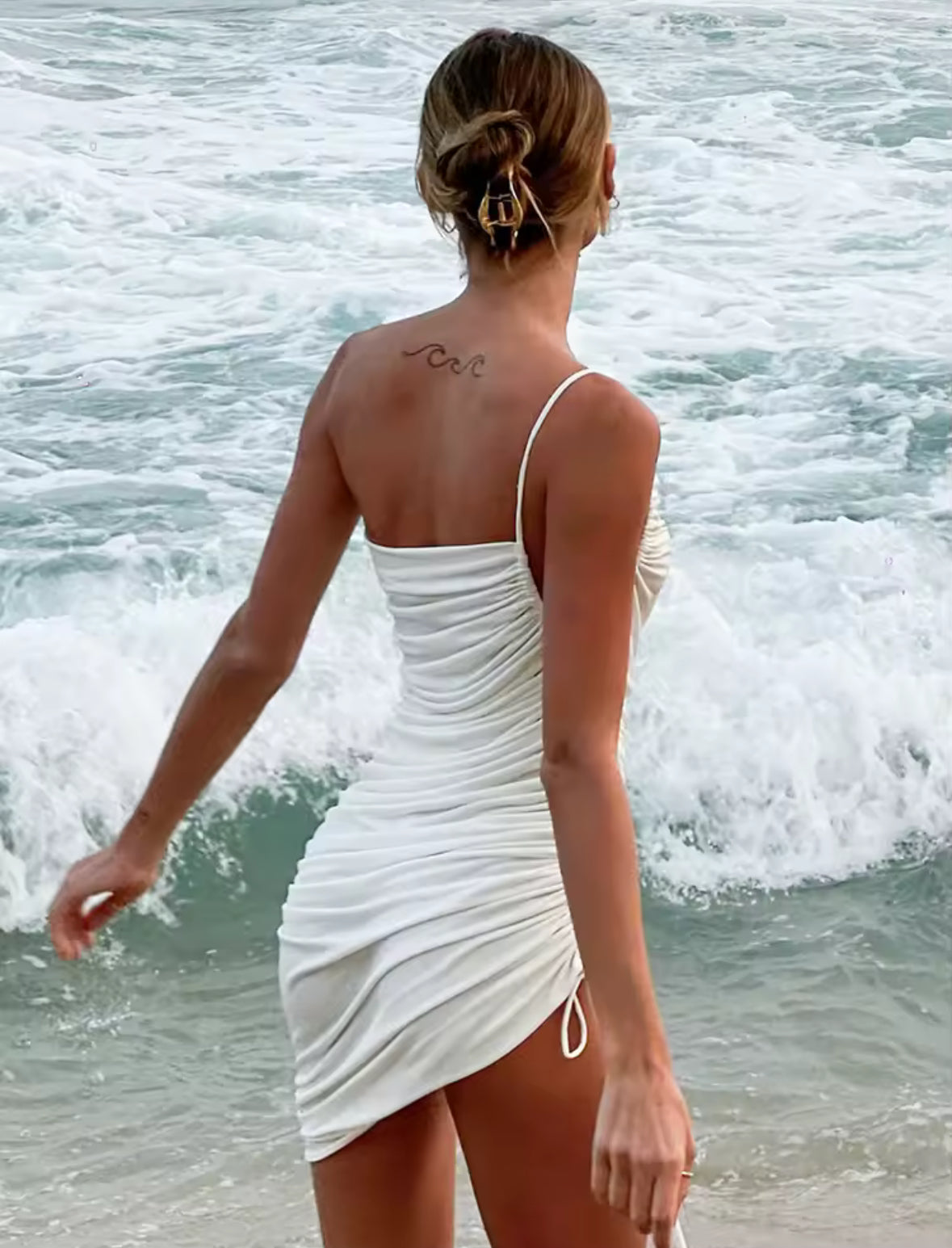 Can’t Deny It One-Shoulder Mini Dress