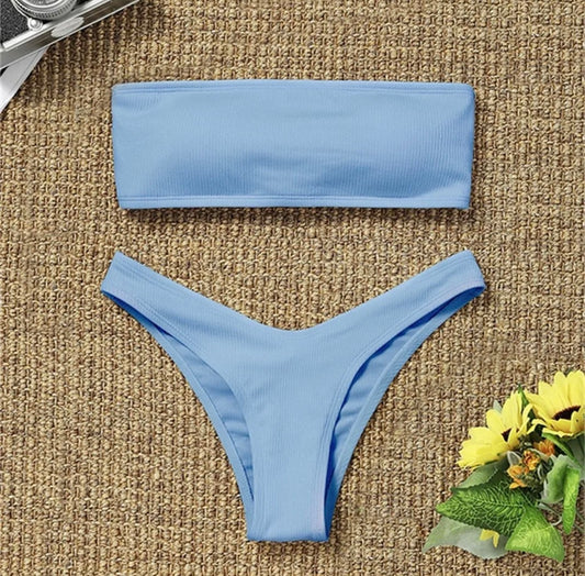 Strapless Bandeau Bikini