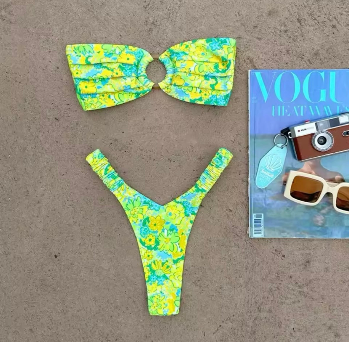 Strapless Bandeau Bikini Set